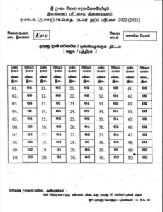 A L Physics Marking Scheme Sinhala Medium