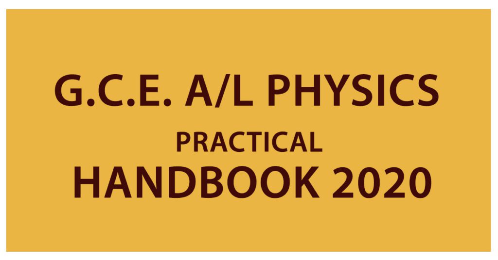AL physics Practical Handbook 2020