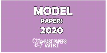 Advanced Level Model Paper in Sinhala Medium - 2020