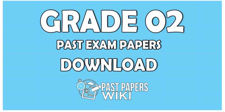 Grade 02 Past Exam Papers
