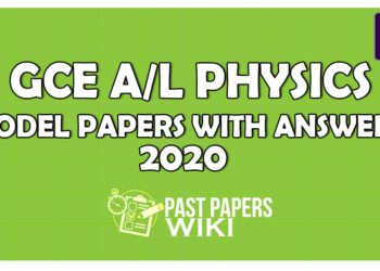 2020 A/L Physics Model Paper