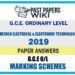 2019 O/L Design Electrical & Electronic Technology Marking Scheme | Tamil Medium