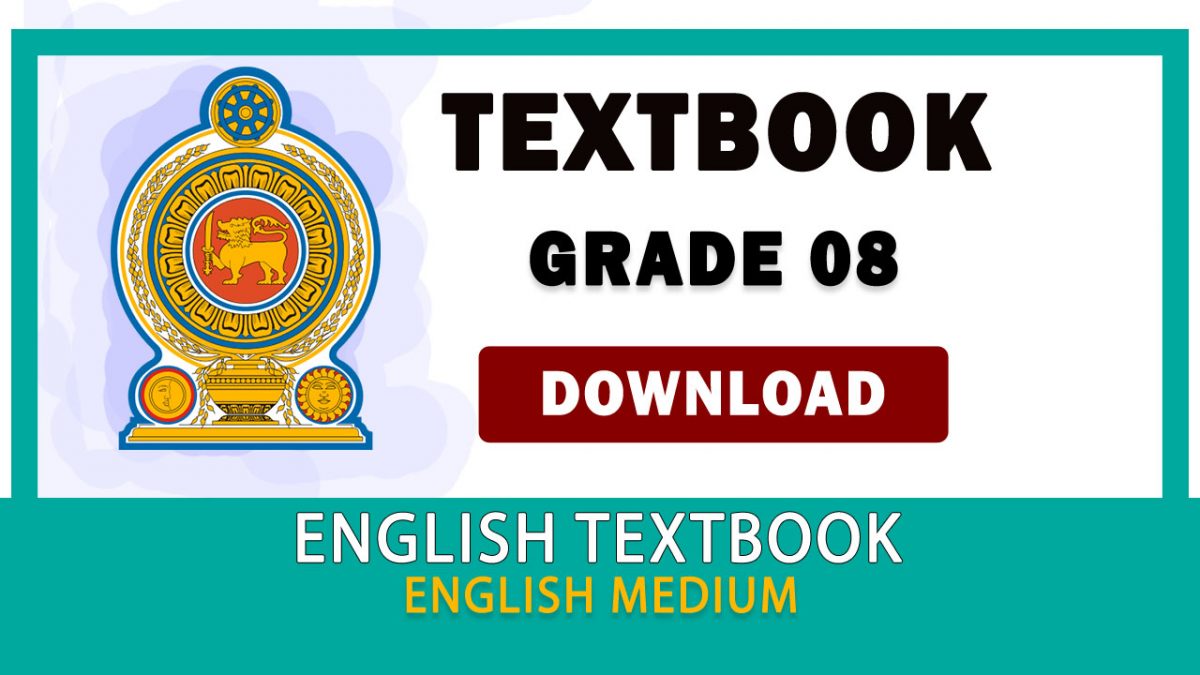 Grade 08 English textbook | English Medium – New Syllabus