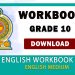 Grade 10 English Workbook | English Medium – New Syllabus