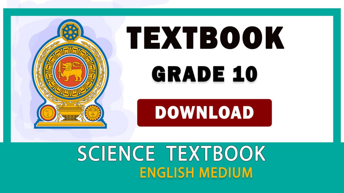 Grade 10 Science Part II textbook | English Medium – New Syllabus