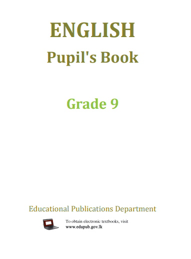 Grade 09 English textbook | English Medium – New Syllabus
