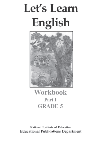 Grade 05 English Workbook part I | English Medium – New Syllabus
