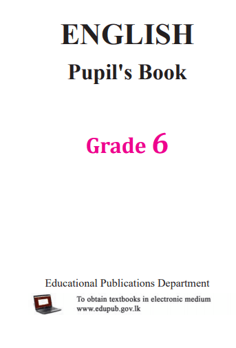 Grade 06 English textbook | English Medium – New Syllabus