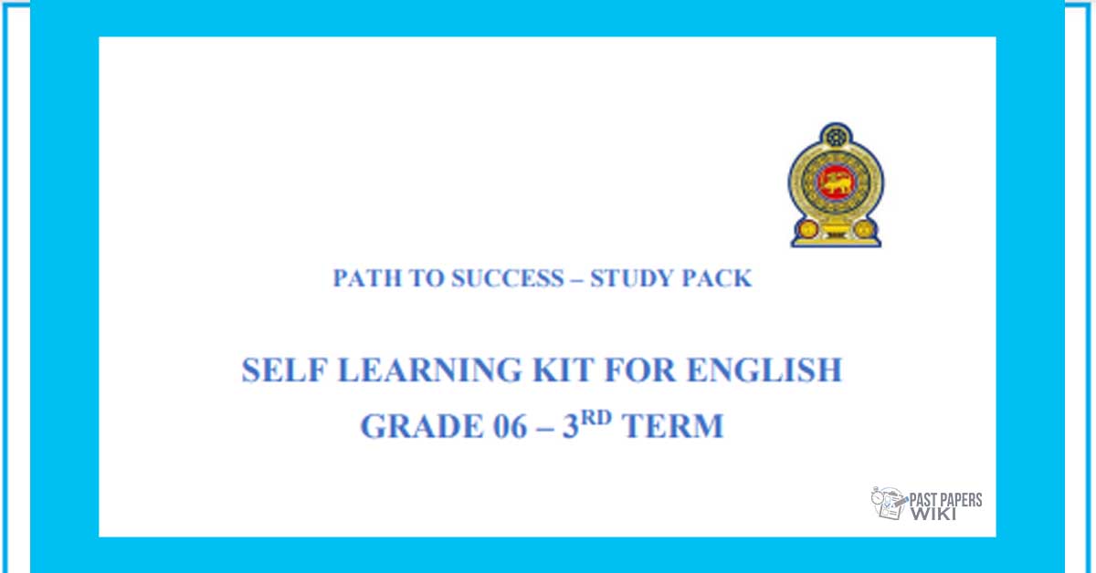 Grade 06 Study Pack – English