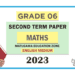 Grade 06 Maths 2nd Term Test Paper with Answers 2023 (English Medium) | Mathugama Zone
