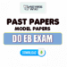 Development Officer(DO) Class iii EB Exam Past Papers and Model Papers