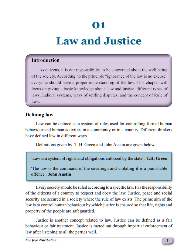 Official Grade 11 Civic Education Textbook in English Medium PDF