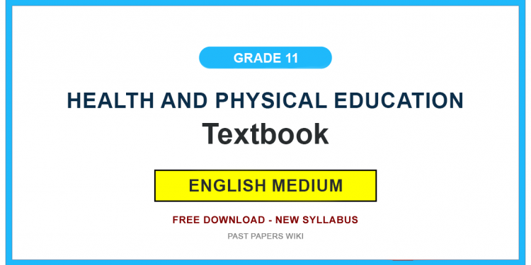 Grade 11 Health and Physical Education Textbook PDF (English Medium)