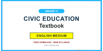 Grade 11 Civic Education Textbook PDF (English Medium)