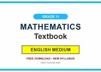 Grade 11 Mathematics Textbook PDF (English Medium)