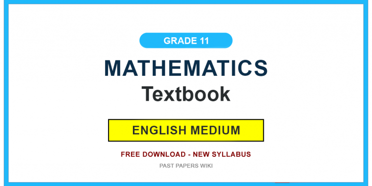 Grade 11 Mathematics Textbook PDF (English Medium)