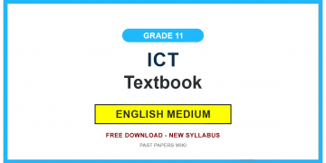 Grade 11 ICT Textbook PDF (English Medium)