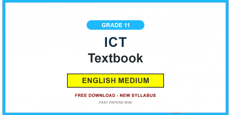 Grade 11 ICT Textbook PDF (English Medium)