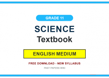 Grade 11 Science Textbook PDF (English Medium)