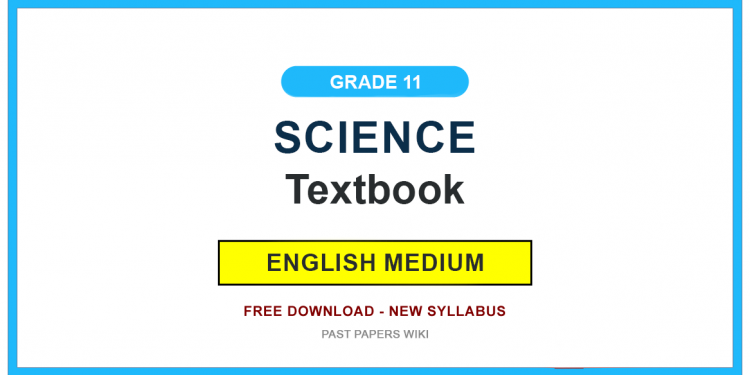 Grade 11 Science Textbook PDF (English Medium)