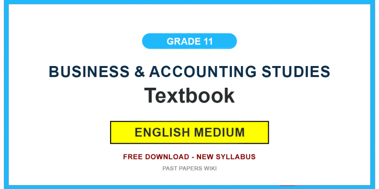 Grade 11 Business and Accounting Studies Textbook PDF (English Medium)