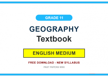 Grade 11 Geography Textbook PDF (English Medium)