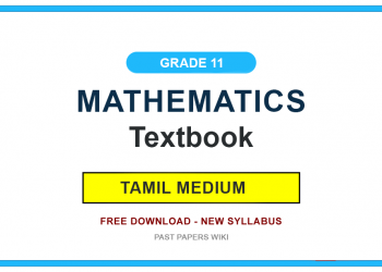Grade 11 Mathematics Textbook PDF (Tamil Medium)
