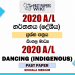 2020 A/L Dancing (Indigenous) Past Paper | Sinhala Medium