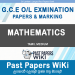 O/L Mathematics Past Papers and Answers in Tamil medium