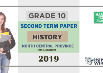 Grade 10 History Paper 2019 (2nd Term Test) | North Central Province