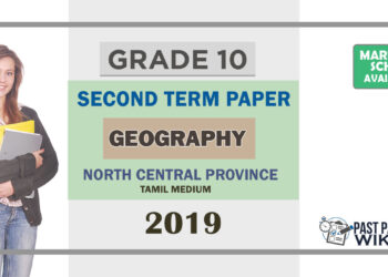 Grade 10 Geography Paper 2019 (2nd Term Test) | North Central Province