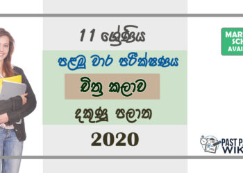 Grade 11 Art Paper 2020 (1st Term Test) | Southern Province