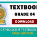 Grade 04 Catholicism textbook | Tamil Medium – New Syllabus