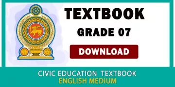Grade 07 Civic Education textbook | English Medium – New Syllabus