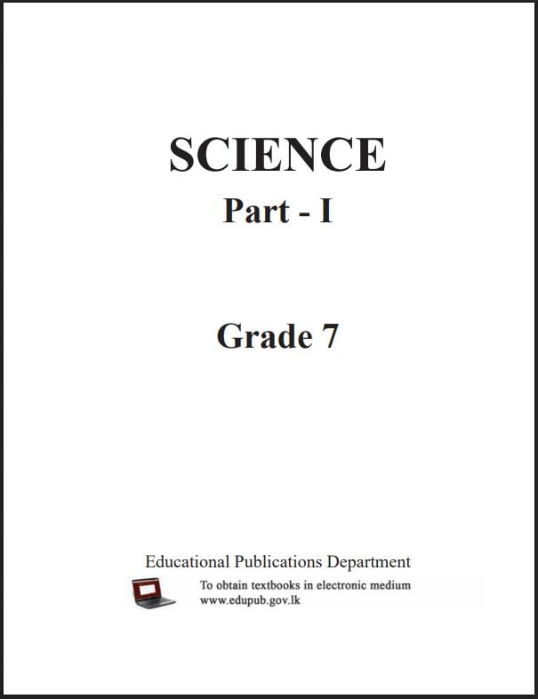 Grade 07 Science Textbook PDF (English Medium)