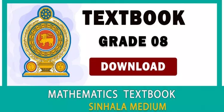 Grade 08 Mathematics Part II textbook | Sinhala Medium – New Syllabus