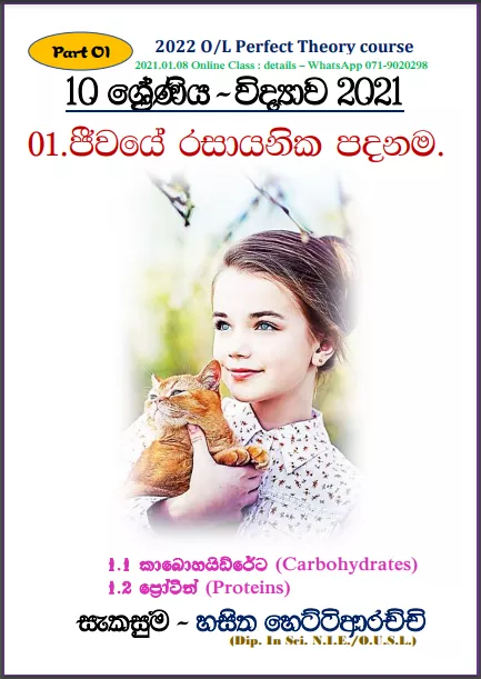 Grade 10 Science Unit 01 | Chemical Basis Of Life (2)