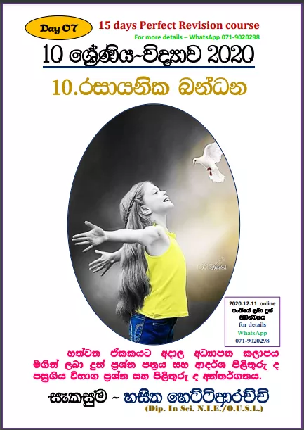 Grade 10 Science Unit 10 | Chemical Bonds