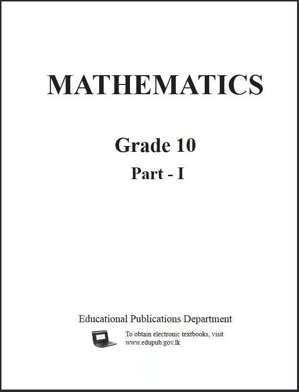 Grade 10 Mathematics Textbook PDF (English Medium)