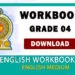 Grade 04 English Workbook | English Medium – New Syllabus