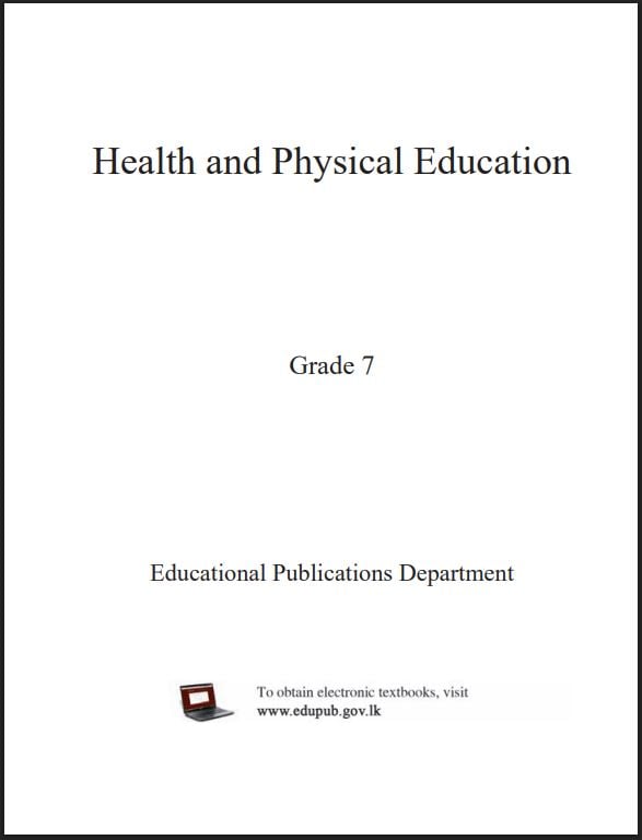 Grade 07 Health And Physical Education Textbook PDF (English Medium)