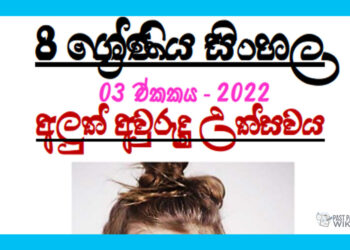 Grade 08 Sinhala Unit 03 | Aluth Awurudu Uthsawaya