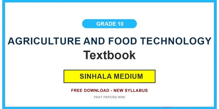 Grade 10 Agriculture And Food Technology Textbook PDF