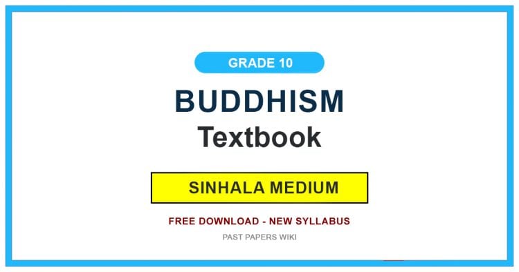 Grade 10 Buddhism Textbook PDF