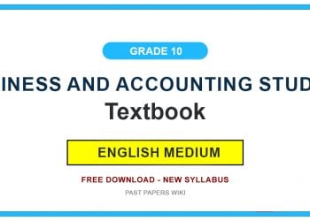 Grade 10 Business And Accounting Studies Textbook PDF (English Medium)