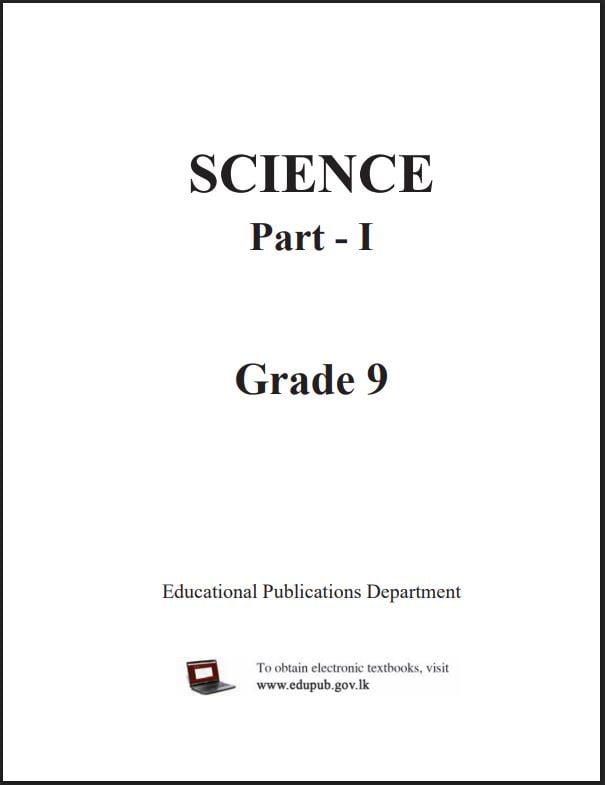Grade 9 Science Textbook PDF (English Medium)