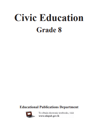 Grade 08 Civic Education textbook | English Medium – New Syllabus
