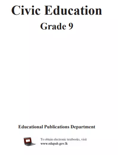 Grade 09 Civic Education textbook | English Medium – New Syllabus