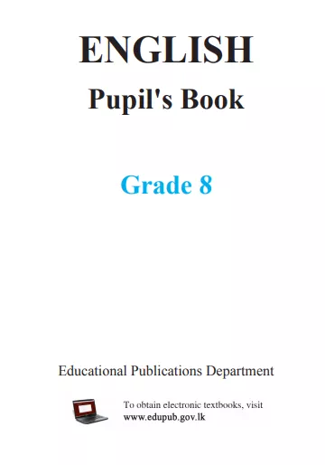 Grade 08 English textbook | English Medium – New Syllabus