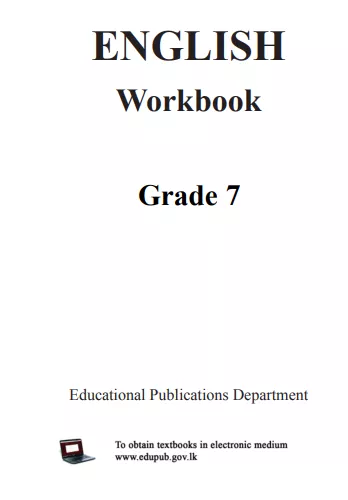 Grade 07 English Workbook | English Medium – New Syllabus
